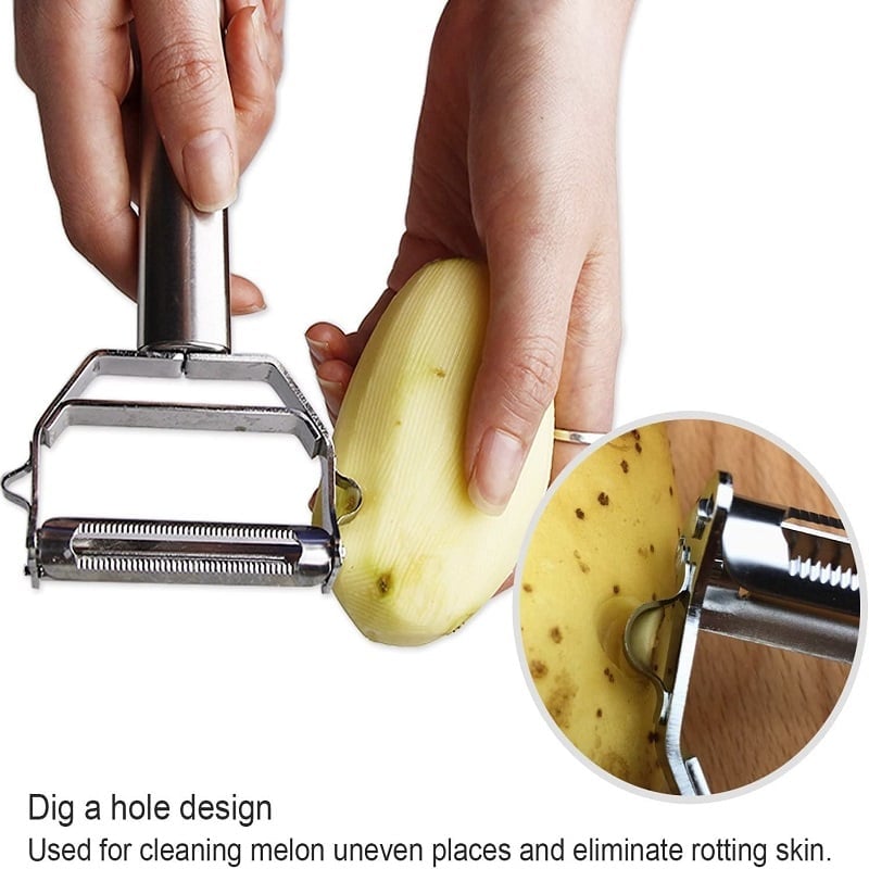 🔥Last day 49% OFF -Stainless Steel Multifunctional Peeler