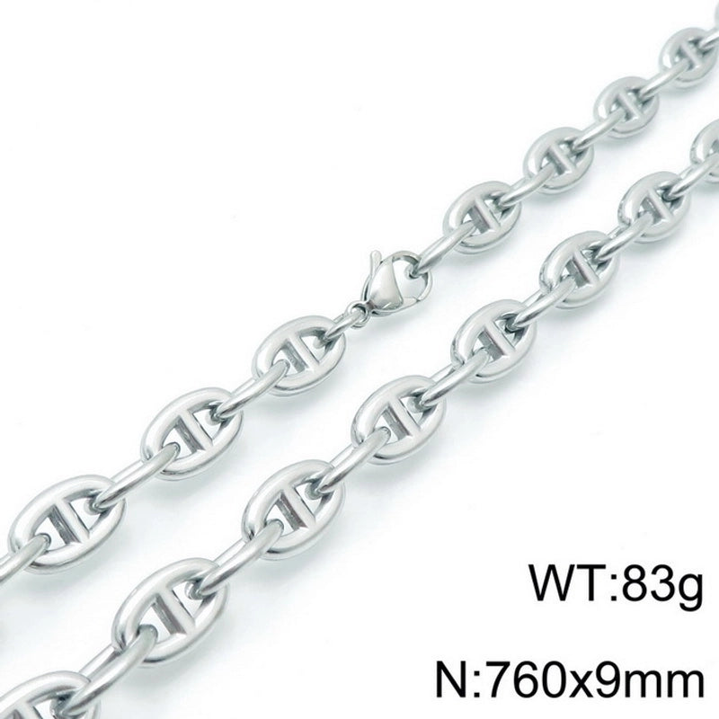 Titanium Steel 18K Gold Plated Fashion