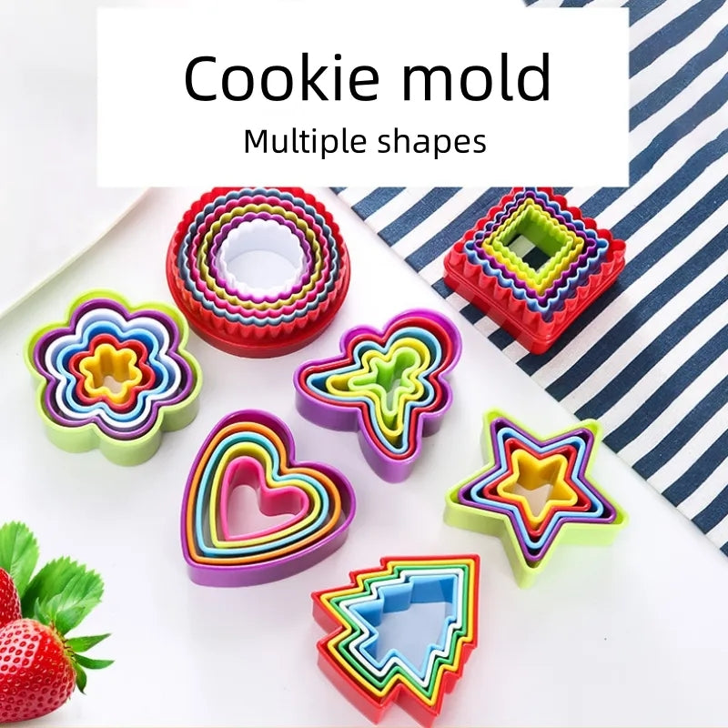 5 PIECES COOKIE MOLD