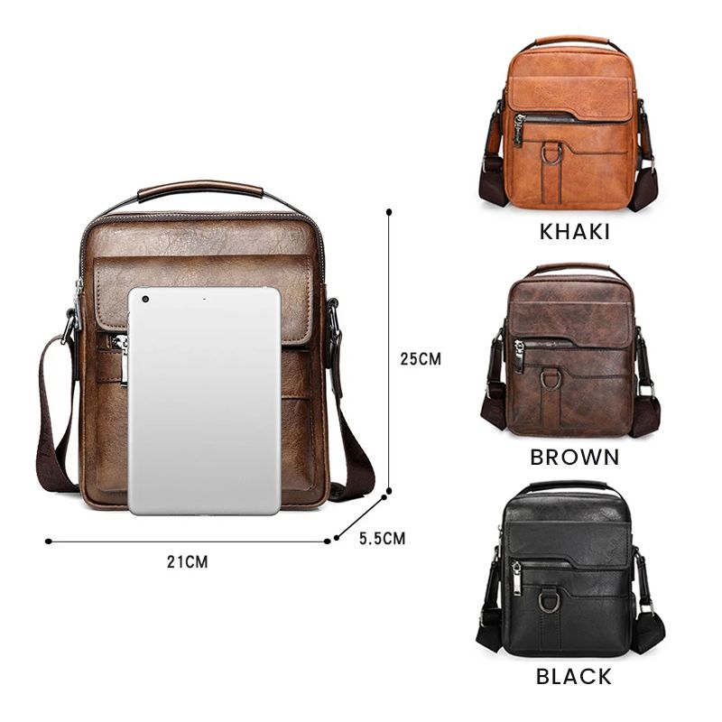 Men's Portable Messenger Bag