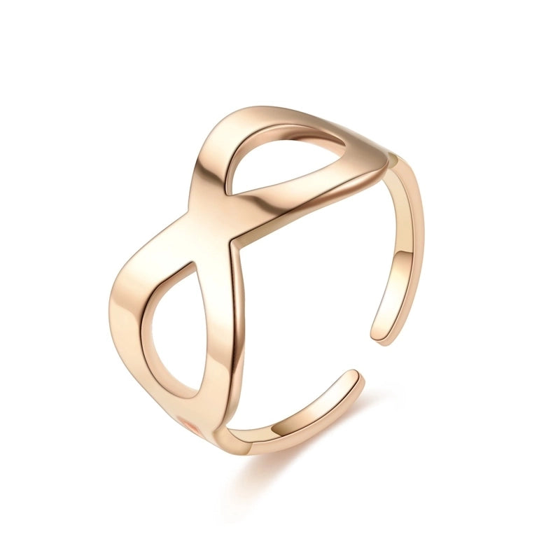 Heart Titanium Steel 18K Gold Plated Carving