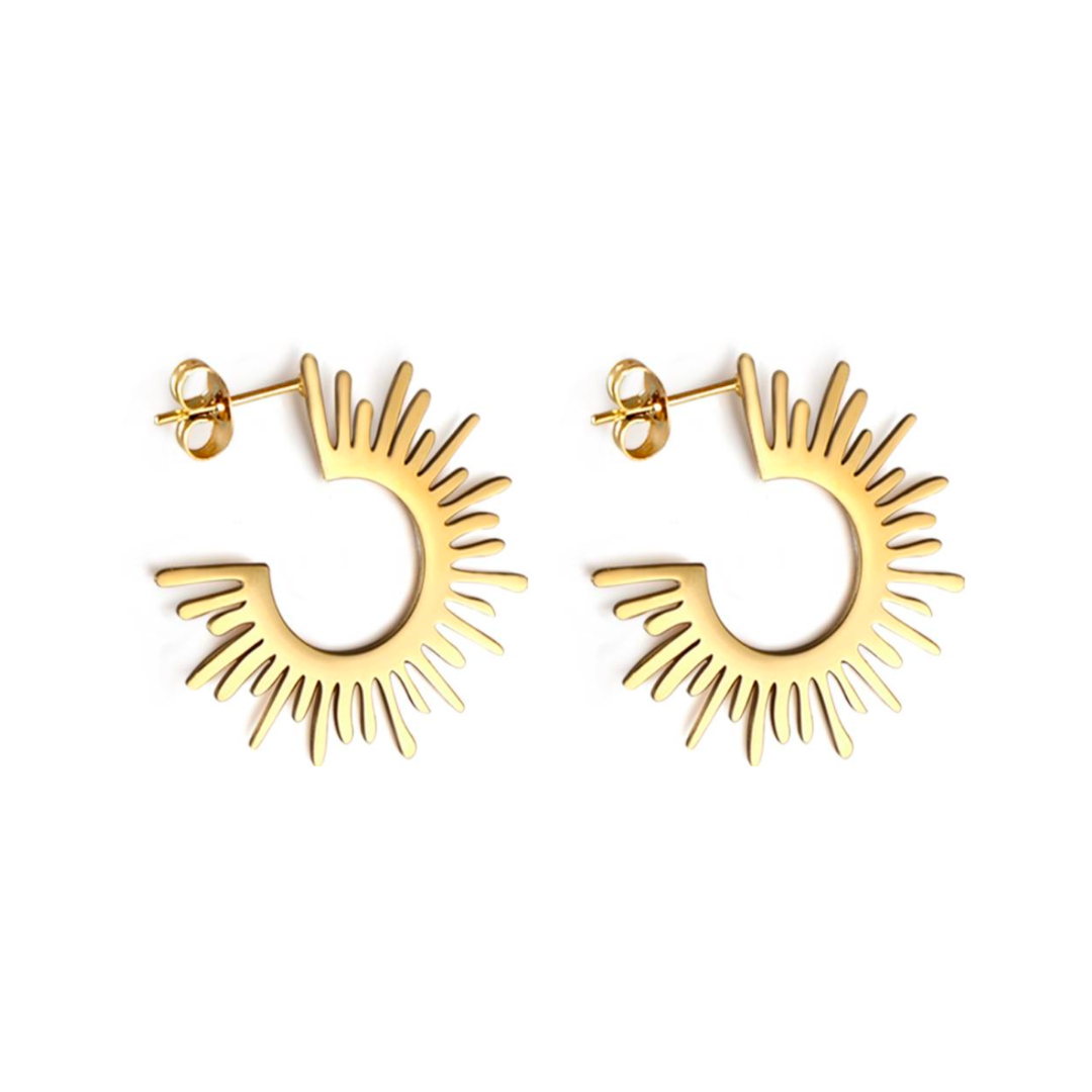 Sunshine hoops - Gold