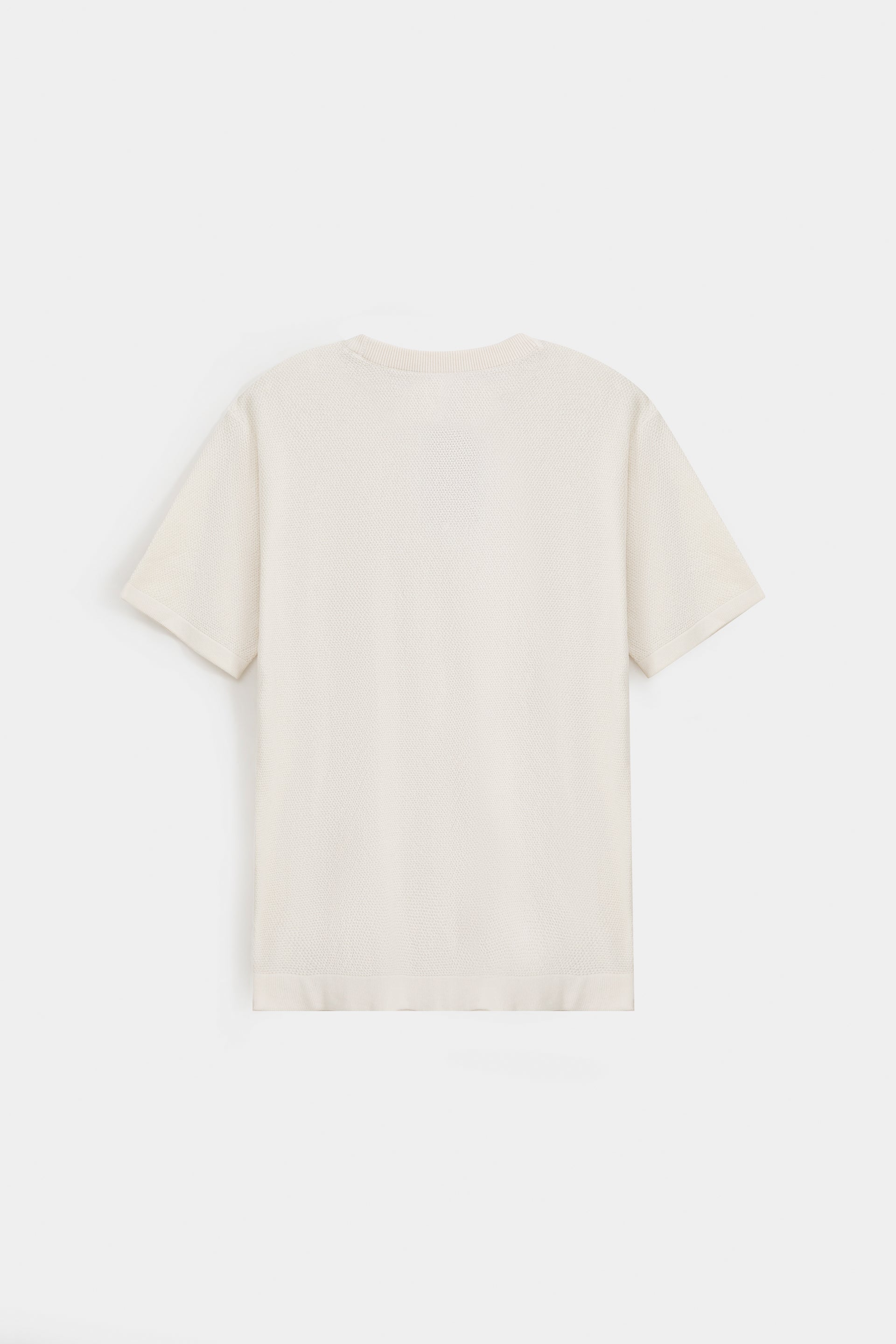 Textured T-shirt