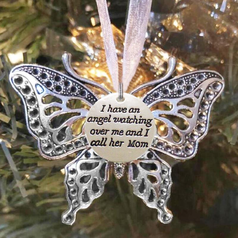 Memorial Butterfly Pendant for Loss of Loved One