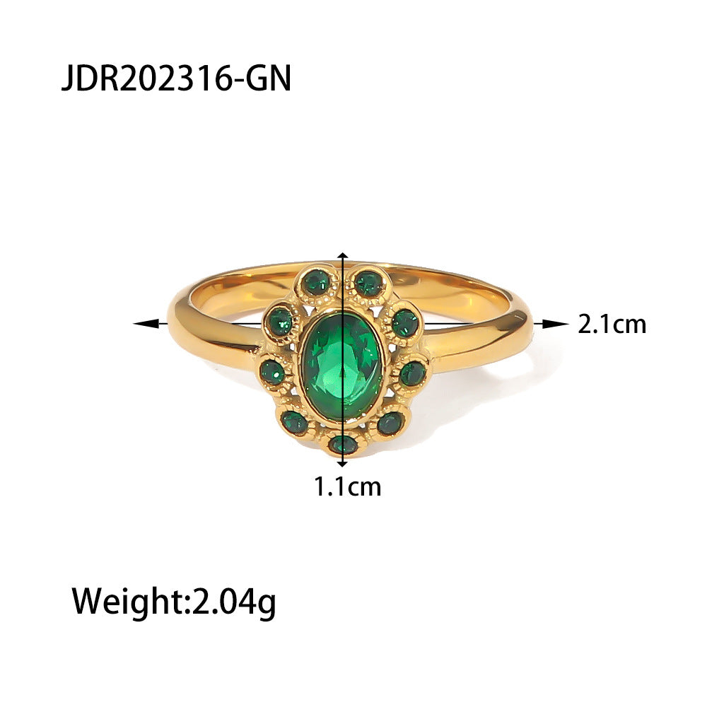 Jie Ding Titanium Steel Earrings Niche Earrings Stainless Steel Earrings