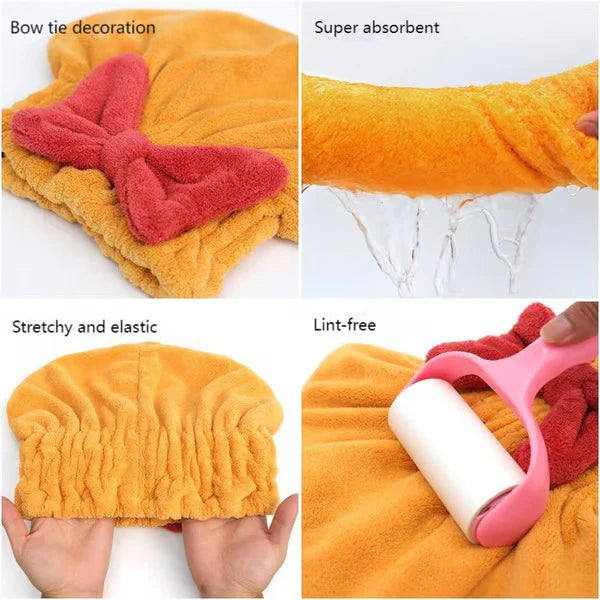 Microfiber Hair Drying Cap