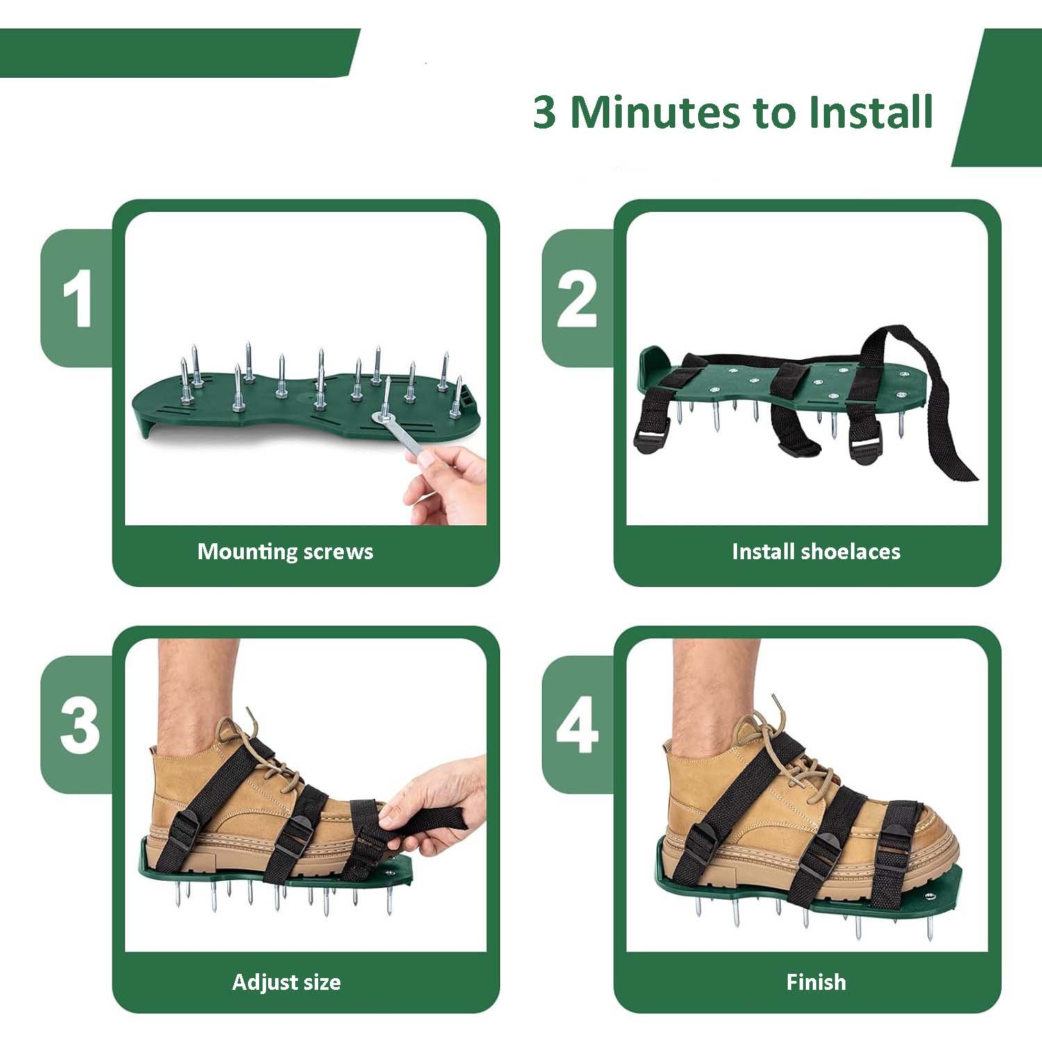 Lawn Aerator Shoes