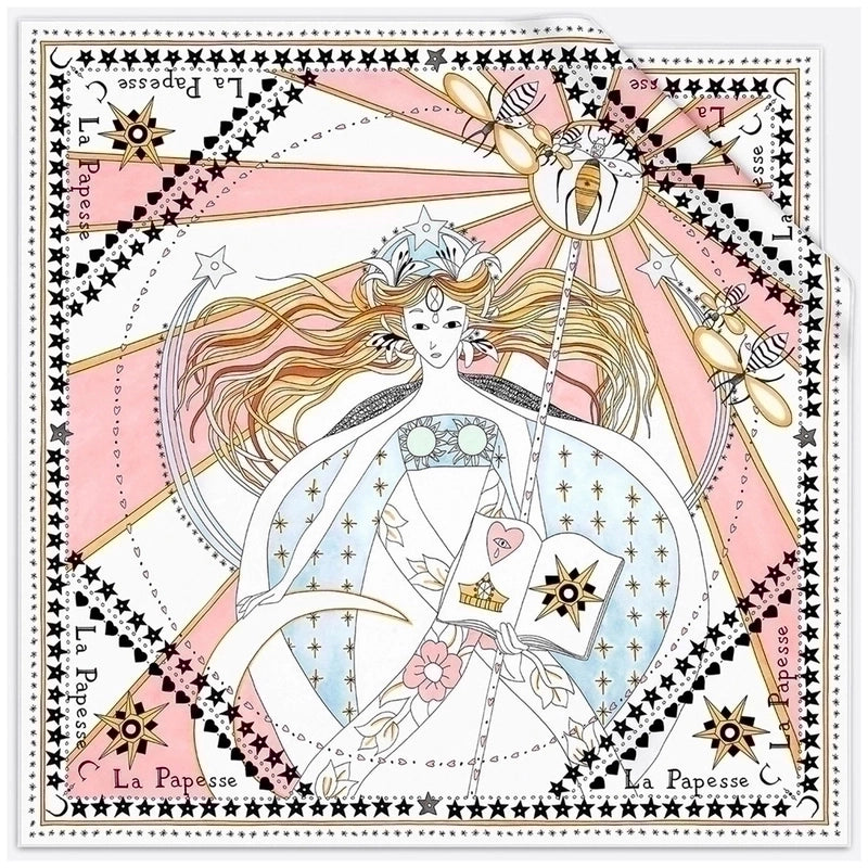 53cm New Tarot Twill Small Square Scarf Ladies Professional Small Scarf