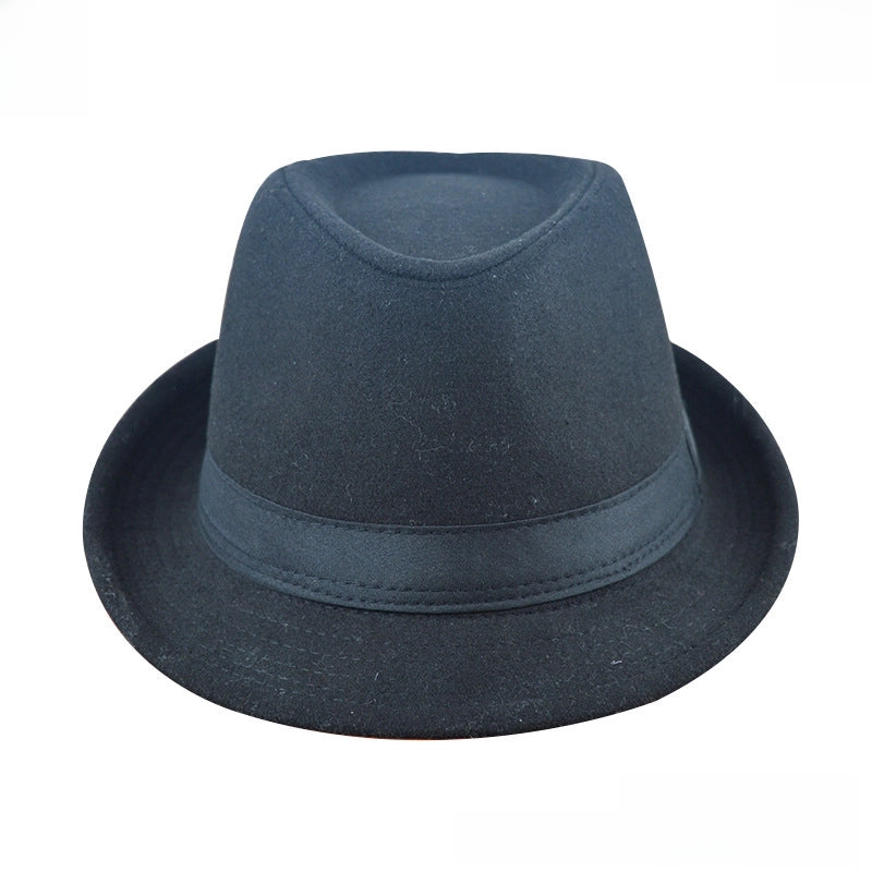 Autumn And Winter Available For Men And Women  Vintage Hat Fashion Gentleman Hat Jazz Hat Trendy Wool Small Top Hat