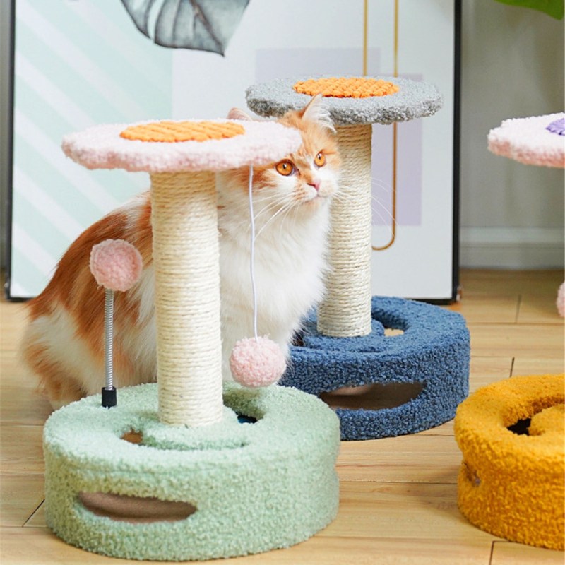 Sunflower Cat Climbing Scratcher