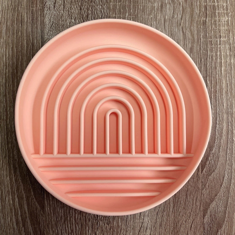 New Silicone Pet Slow Eating Bowl Silicone Lick Pad Food Grade Anti-choking Bowl For Pet Dogs