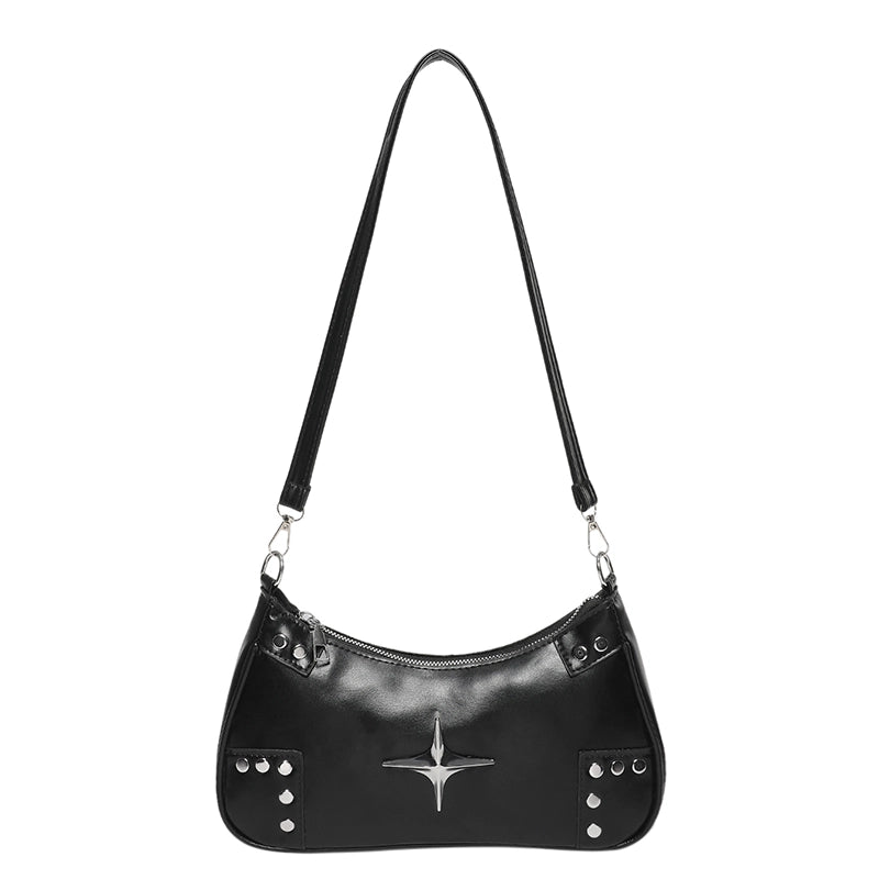 Women's Classic Style Streetwear Solid Color Pu Leather Shopping Bags