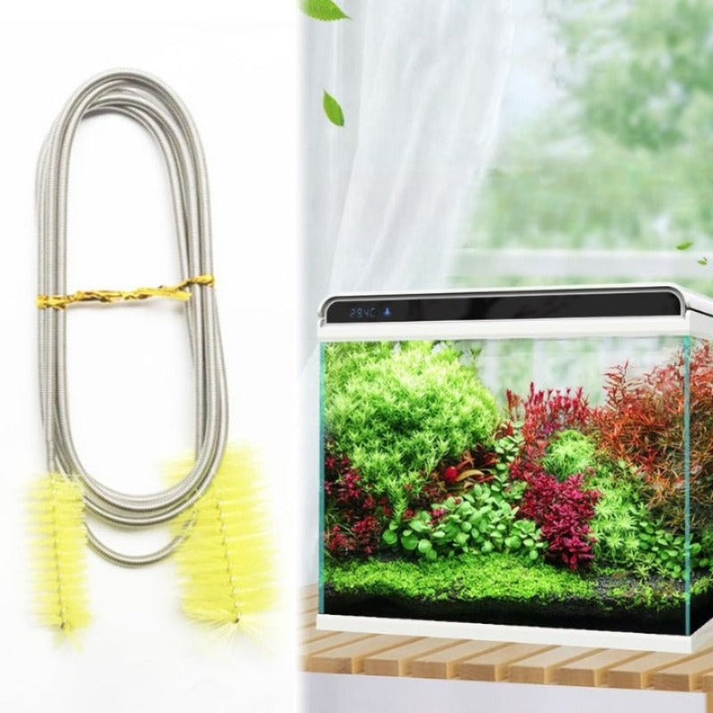Stainless Steel Flexible Spring Cleaning Brush