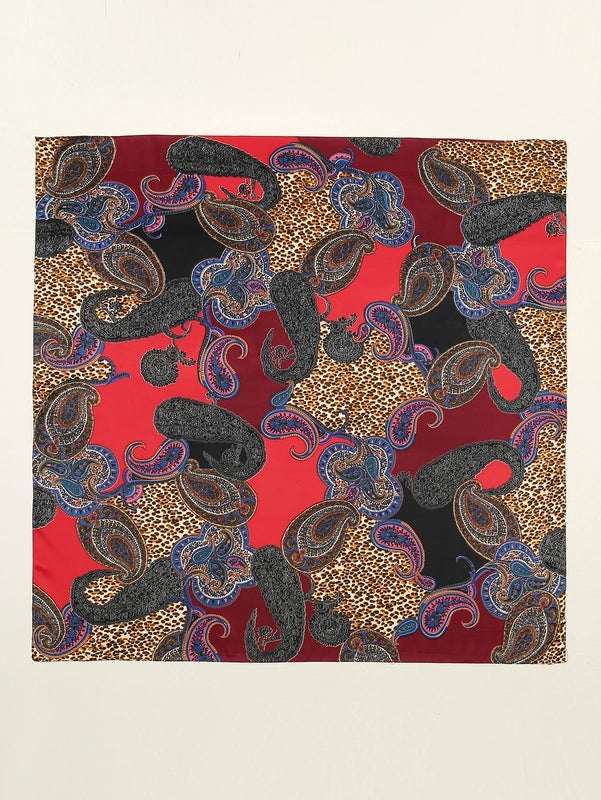 Women's Vintage Style Classic Style Rainbow Moonlight Silk Silk Scarf