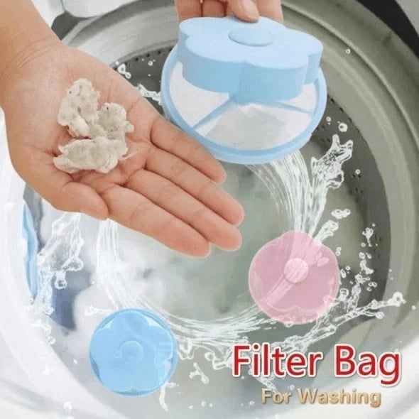 Only one-time sale throughout the year Sale-🔥47% OFF🔥)-Floating Filter Net Clean Bag