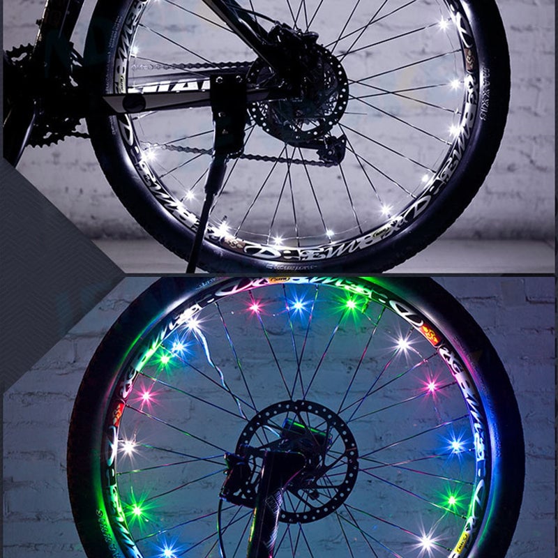Rechargeable Bicycle Wheel Lights