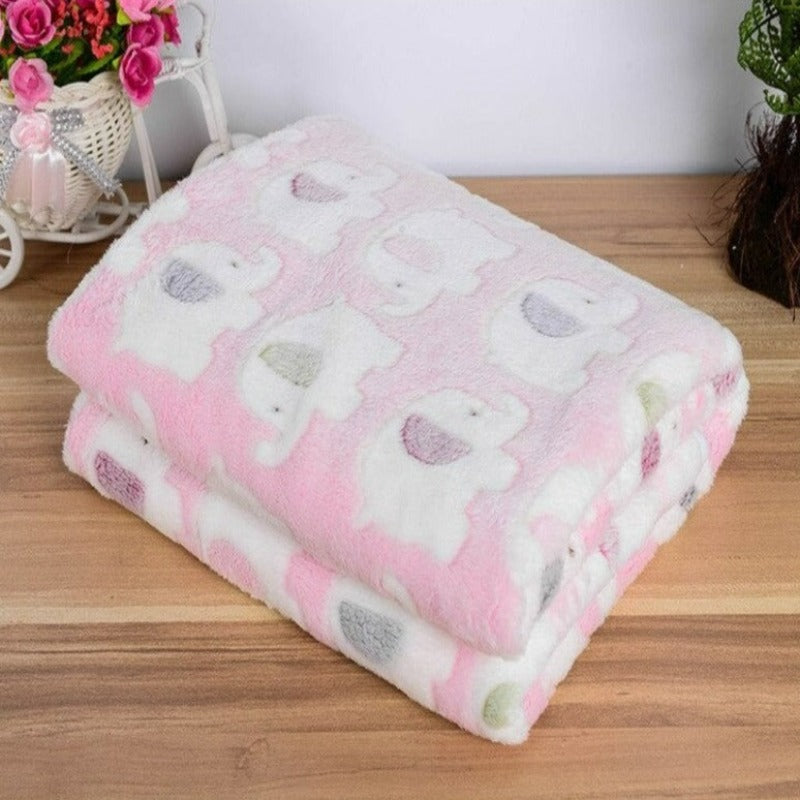 Cute Puppy Warm Blanket
