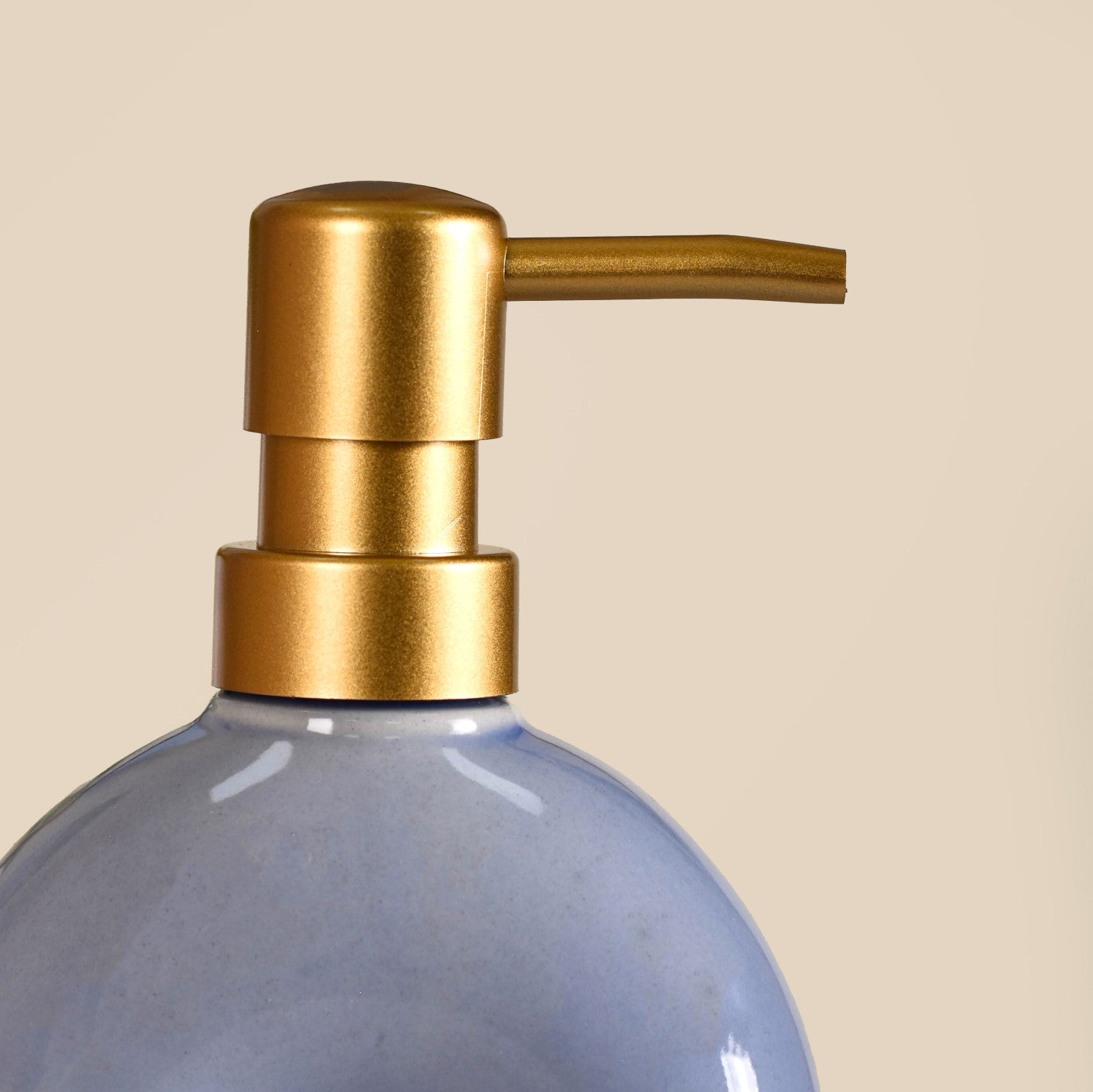 Modern Ceramic Bath Set of 2 Blue