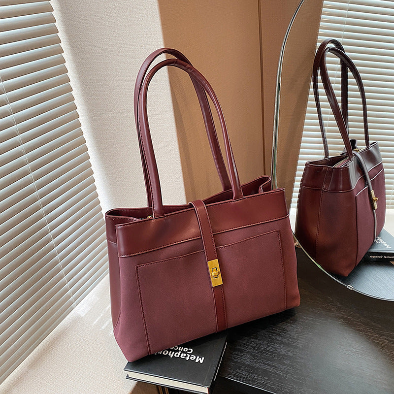 Winter  Large Capacity Commuter Tote Bag