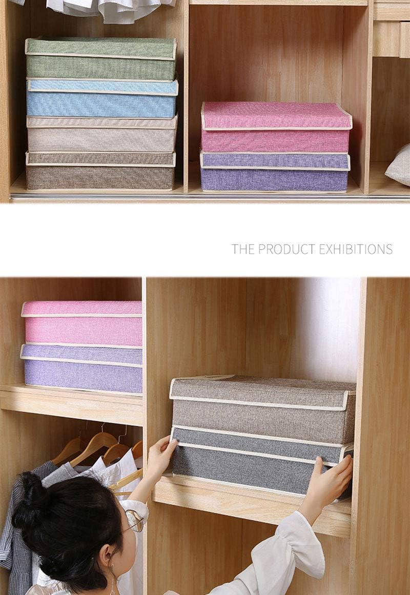 Innerwear Organizer 15+1 Compartment Foldable Fabric Storage Box For Closet