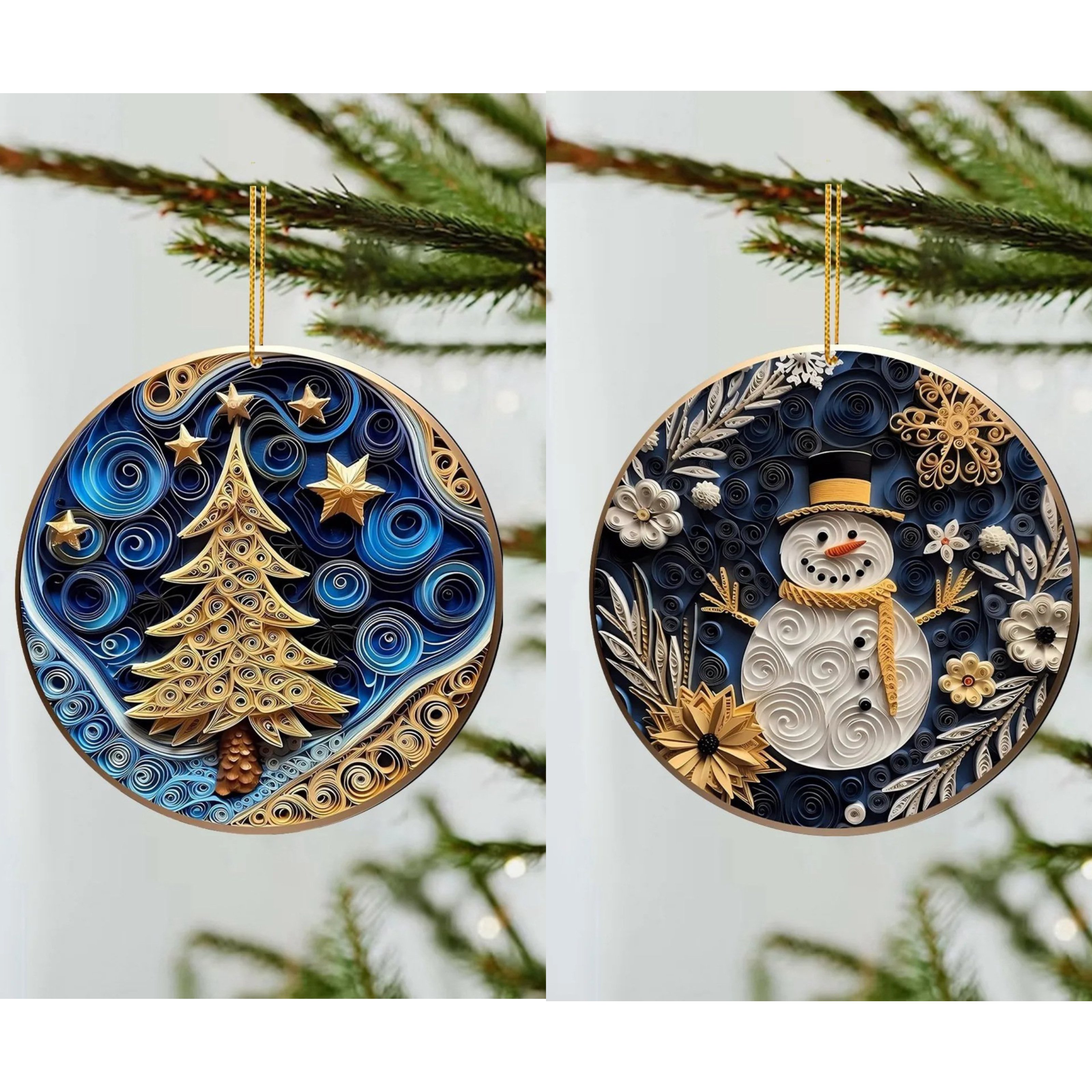 2023 Handmade Ornaments With Good Wishese