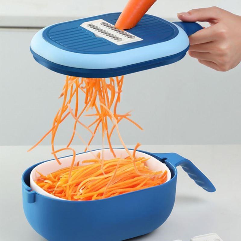 Kitchen Drain Basket with Slicer