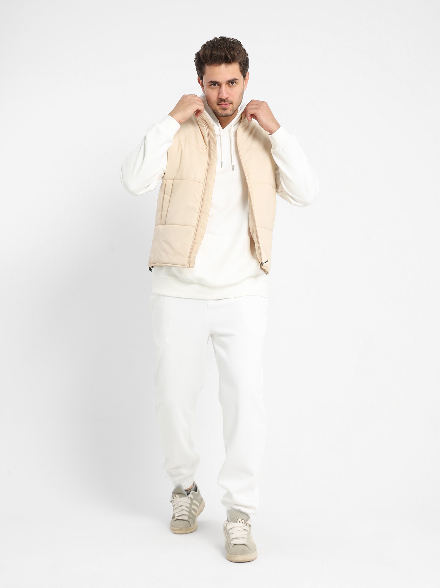 Textured Puffed Vest