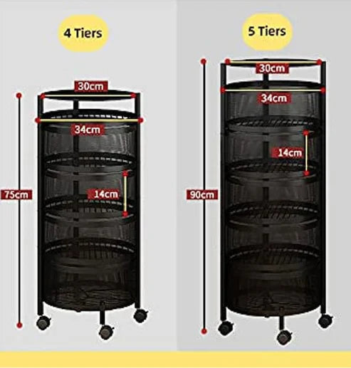 LUXORMOVE ROTATING STORAGE BASKET