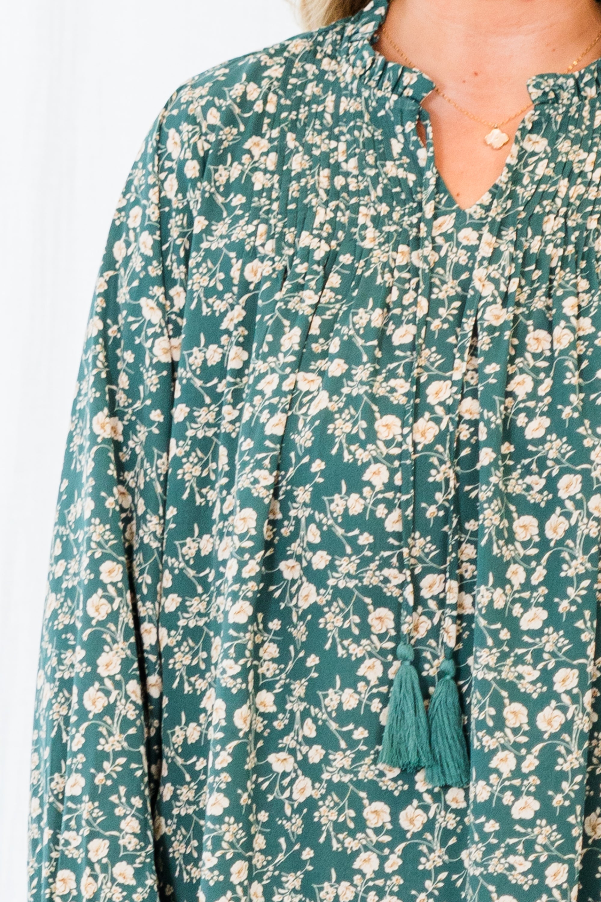 Sensibly So Top. Teal