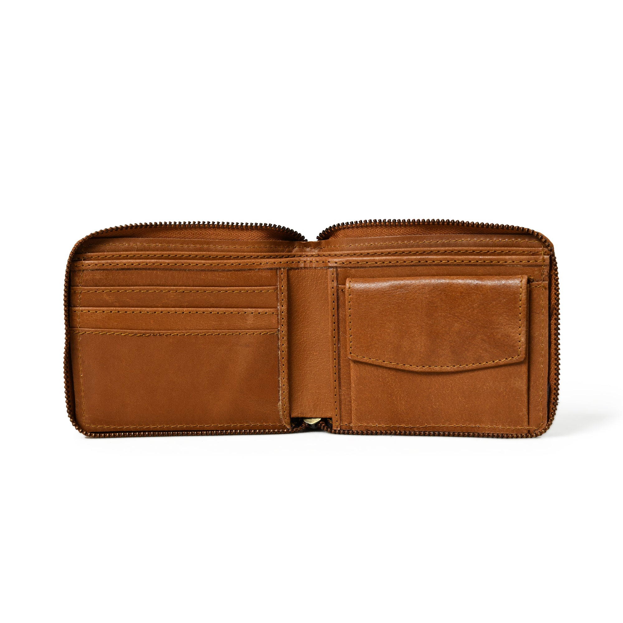 Bi-Fold Wallet- Tan Brown