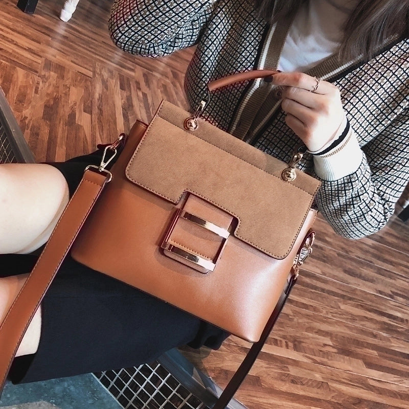 Women's Medium All Seasons Pu Leather Vintage Style Handbag