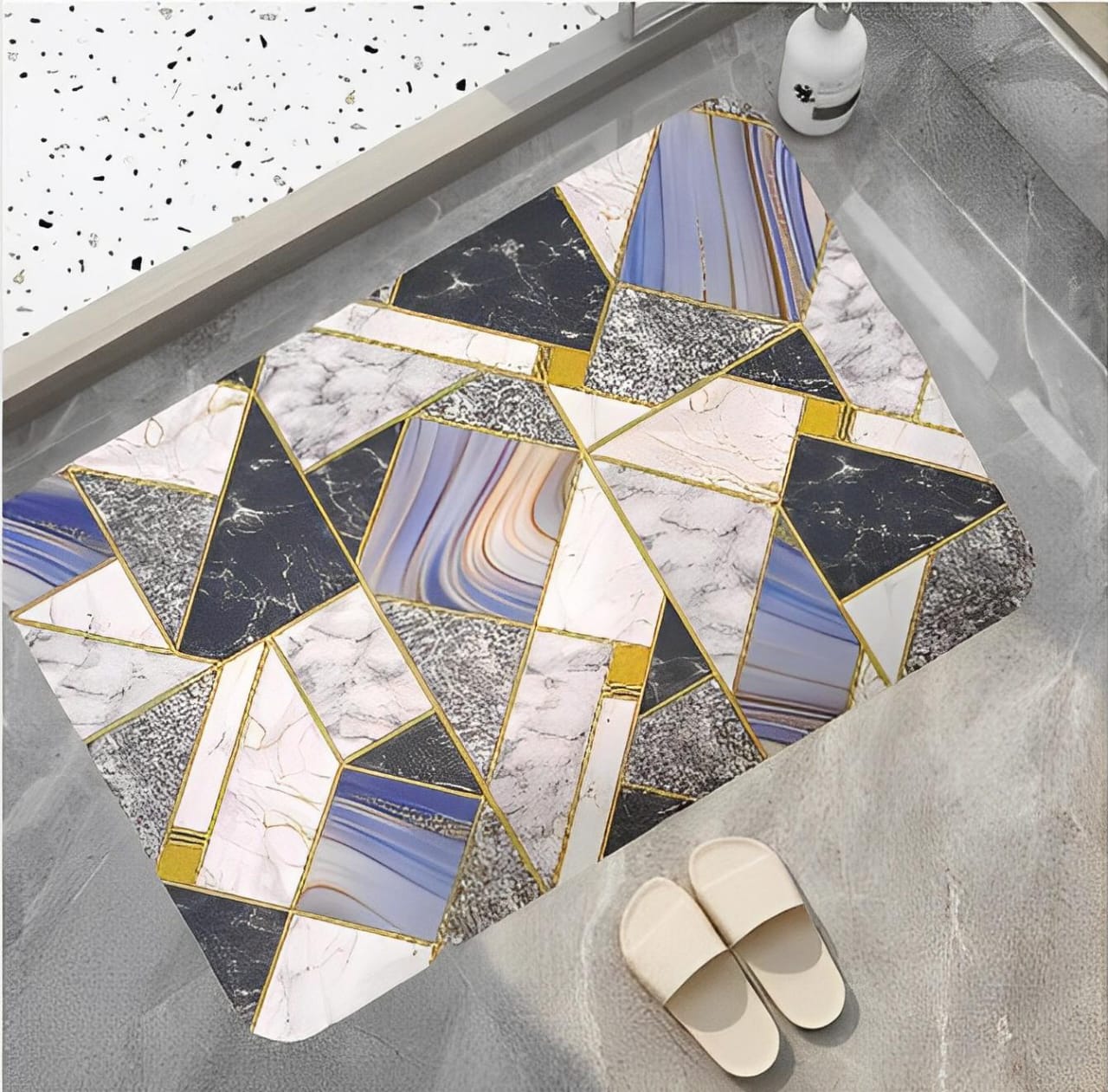 MARBLE PATTERN MAT