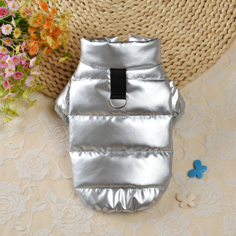 Disposable Cotton-padded Clothes Cat Autumn And Winter Dog Clothes Winter Clothes Small Dog Pet Cotton-padded Jacket New Cotton-padded Clothes Winter Warm