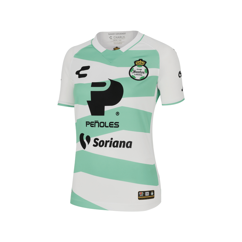 Jersey Charly Futbol Santos Femenil Local 23/24 Hombre