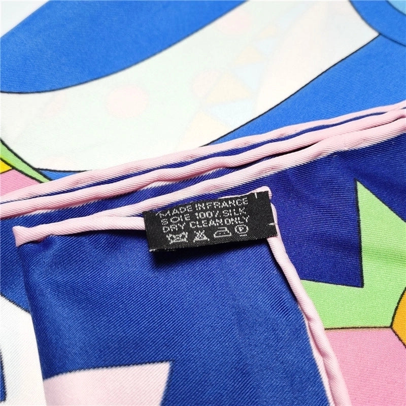 New Style 90cm Twill Silk Square Scarf Striped Horse Head Printing Fashion Scarf Shawl