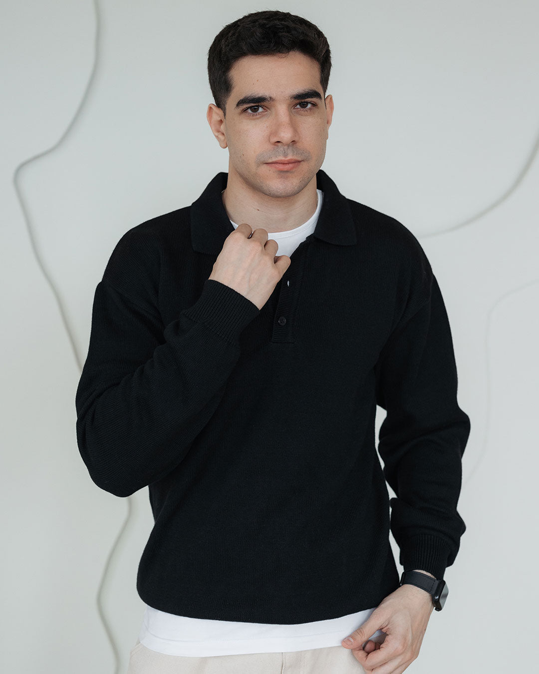 Men Plain Pullover