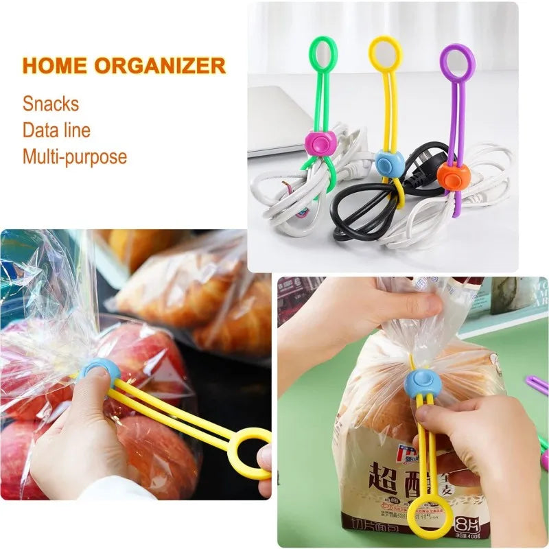 Silicone Food Bag Sealing Strap