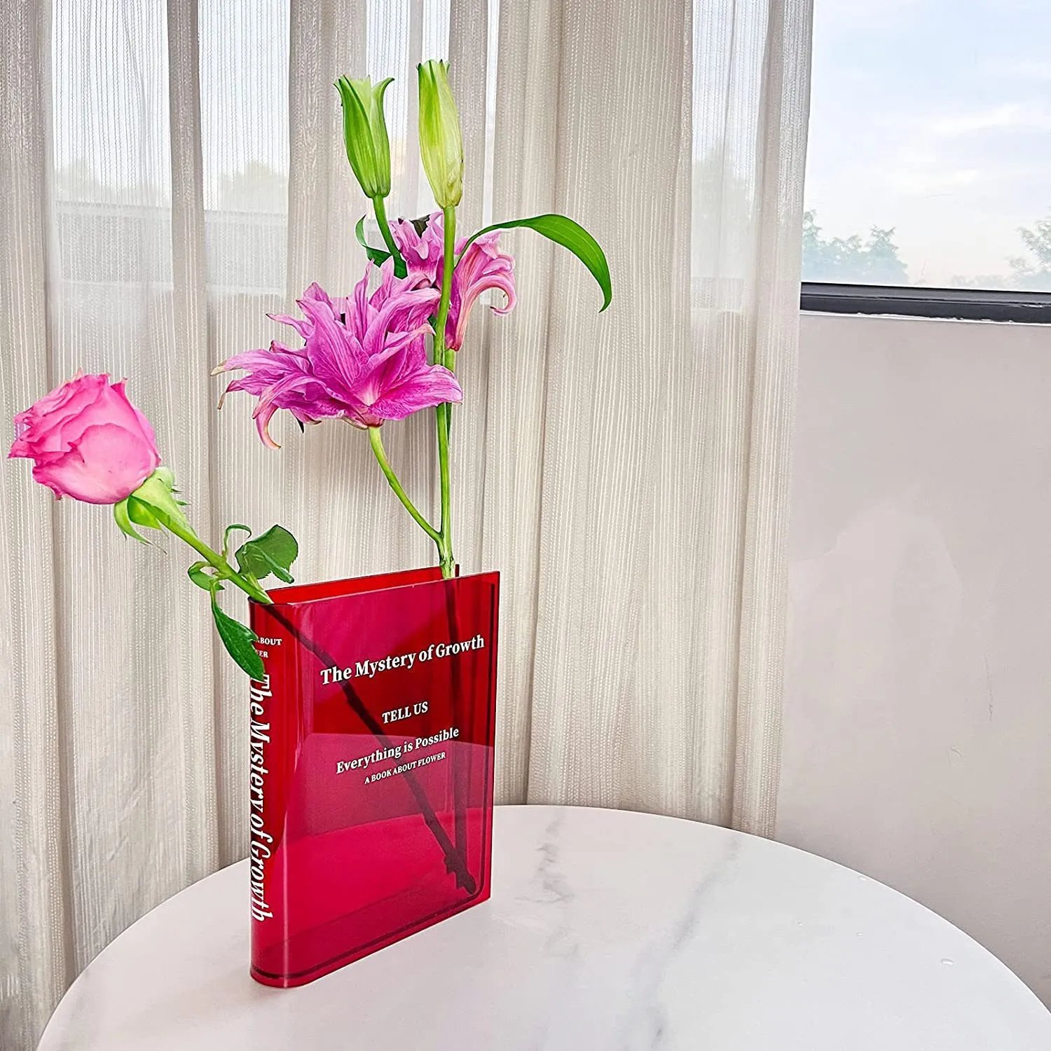 (🌸Last Day - 49% OFF) Books About Flowers - Book Vase (Flowers not included)