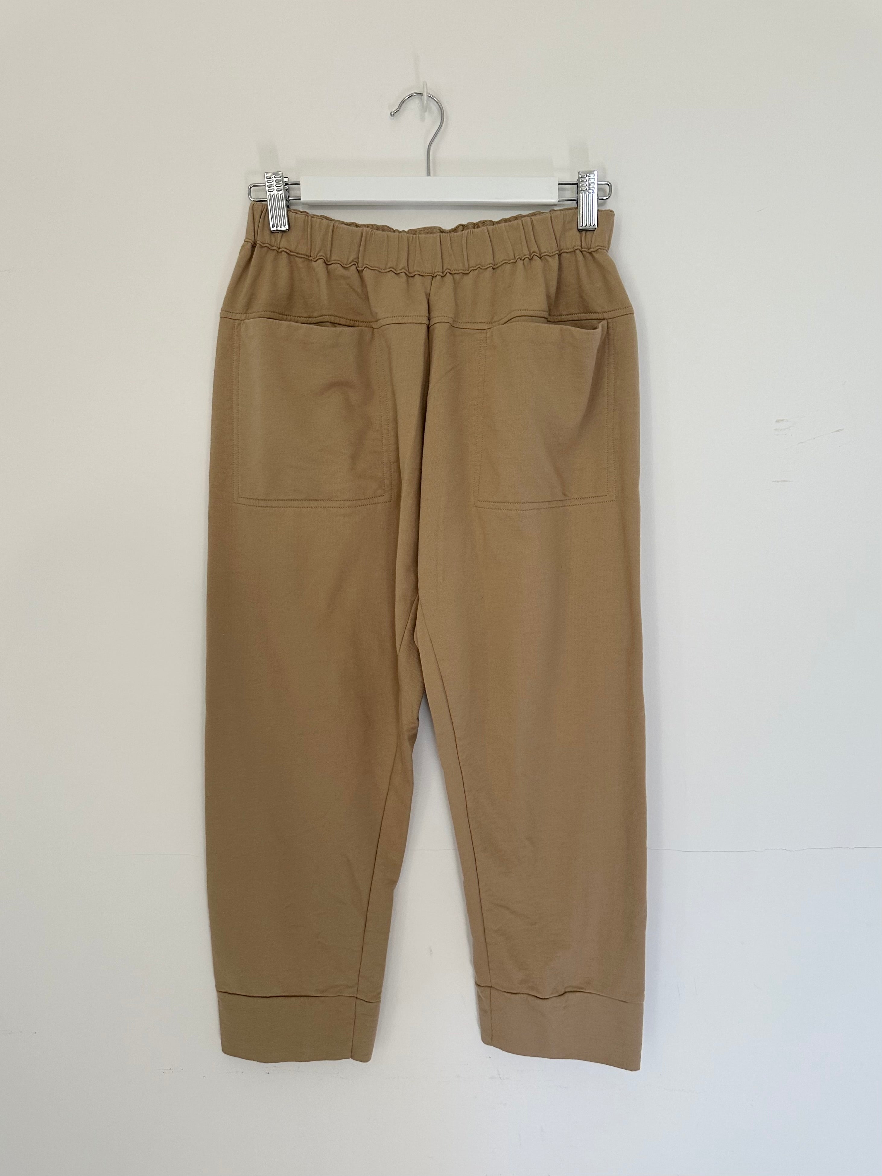 darcy capri pants-camel knit