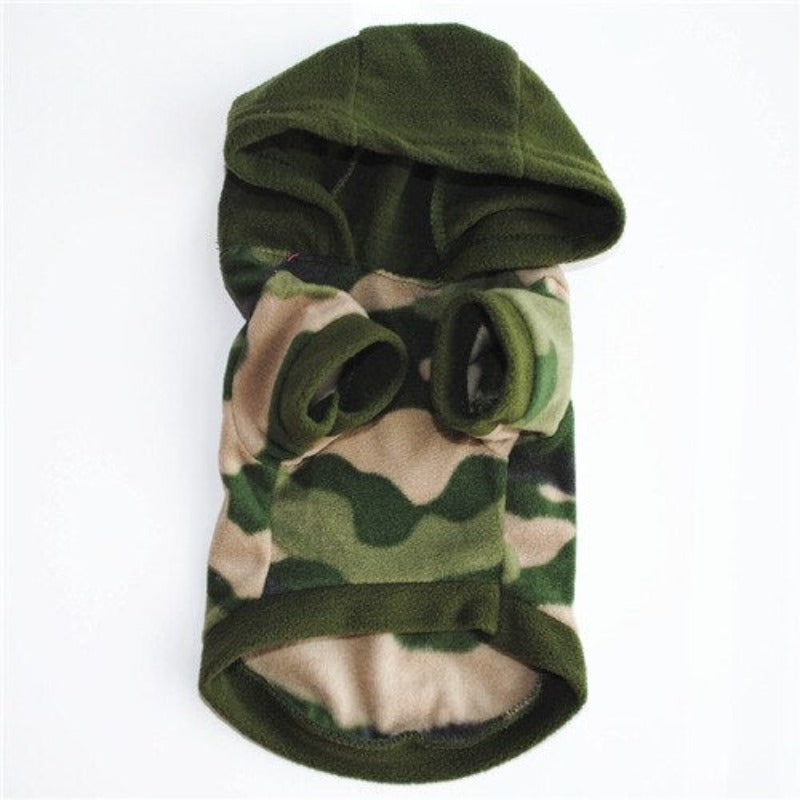 Camouflage Dog Hoodie For Dog