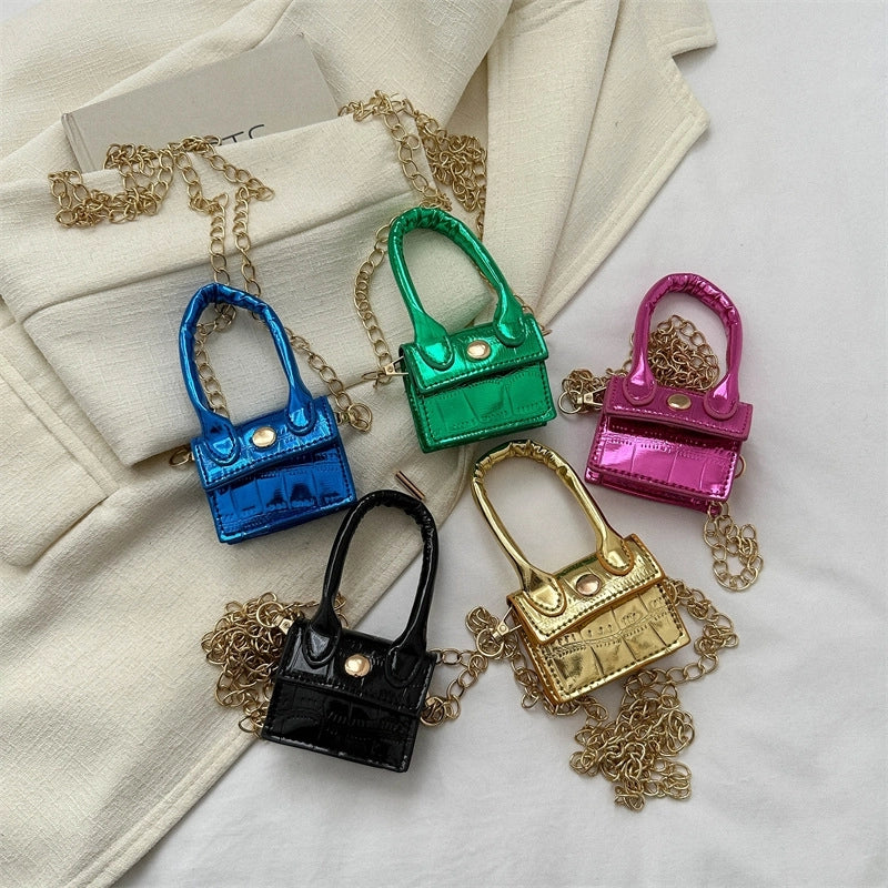 Women's Mini Spring&summer Pu Leather Basic Handbag
