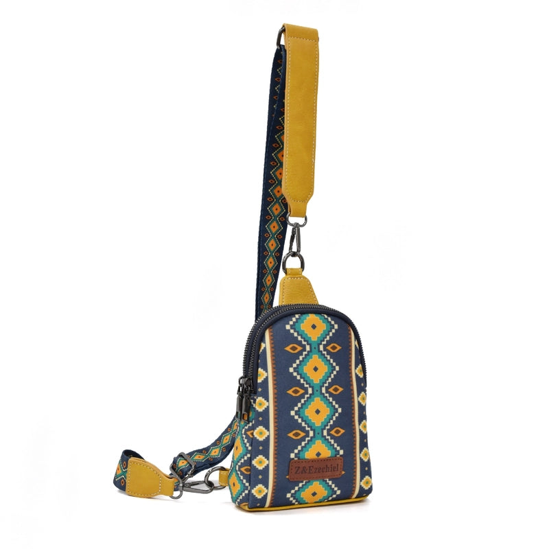 Women's Ethnic Style Classic Style Geometric Canvas Waist Bags