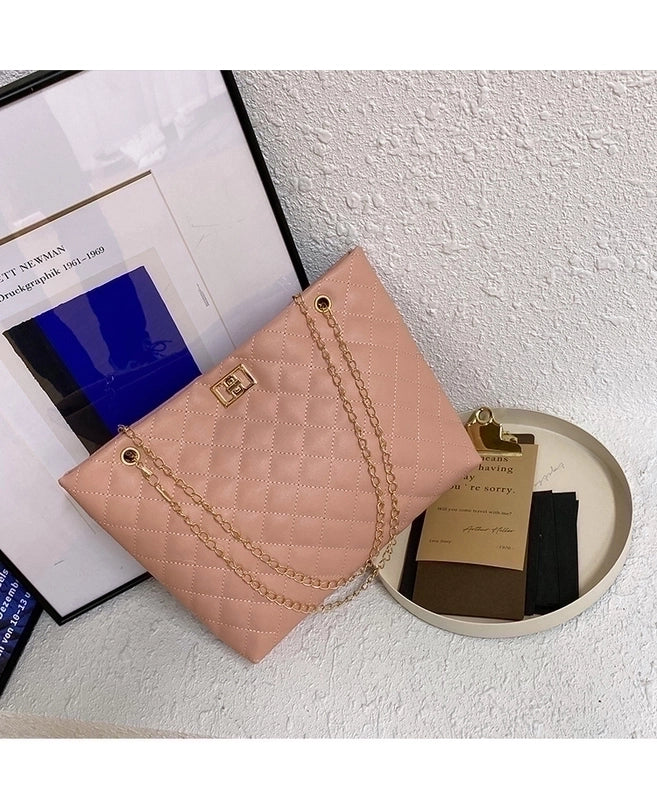 Large Pu Leather Fashion Tote Bag