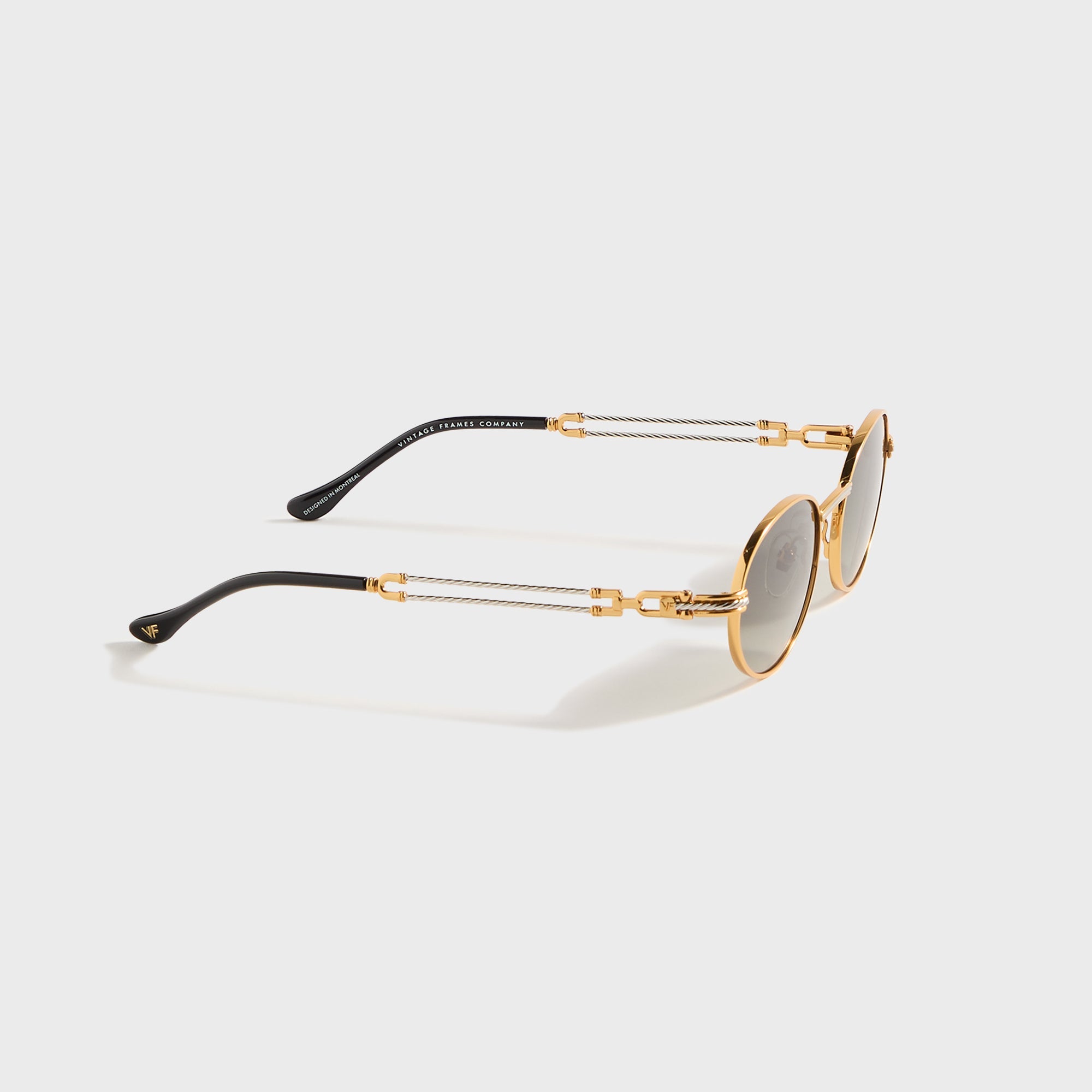 Vintage Frames Pac Double Rope Edition 18KT Two-Tone - Gold / Grey
