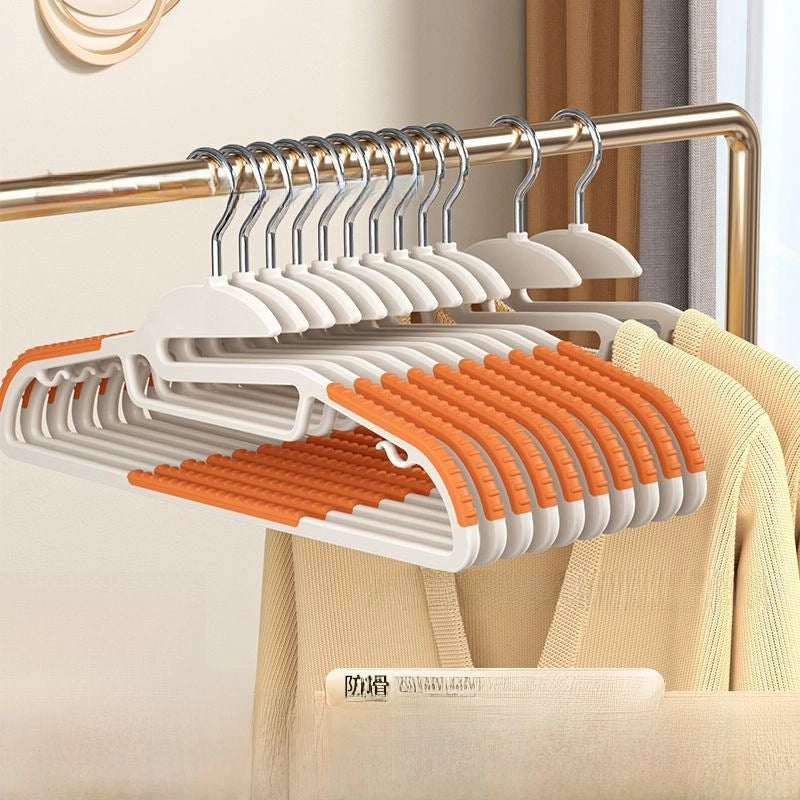 Seamless Hanger Fish Mouth Non-slip Clothes Support Double Health Adult Children's Hanger Clothing Store Hanger