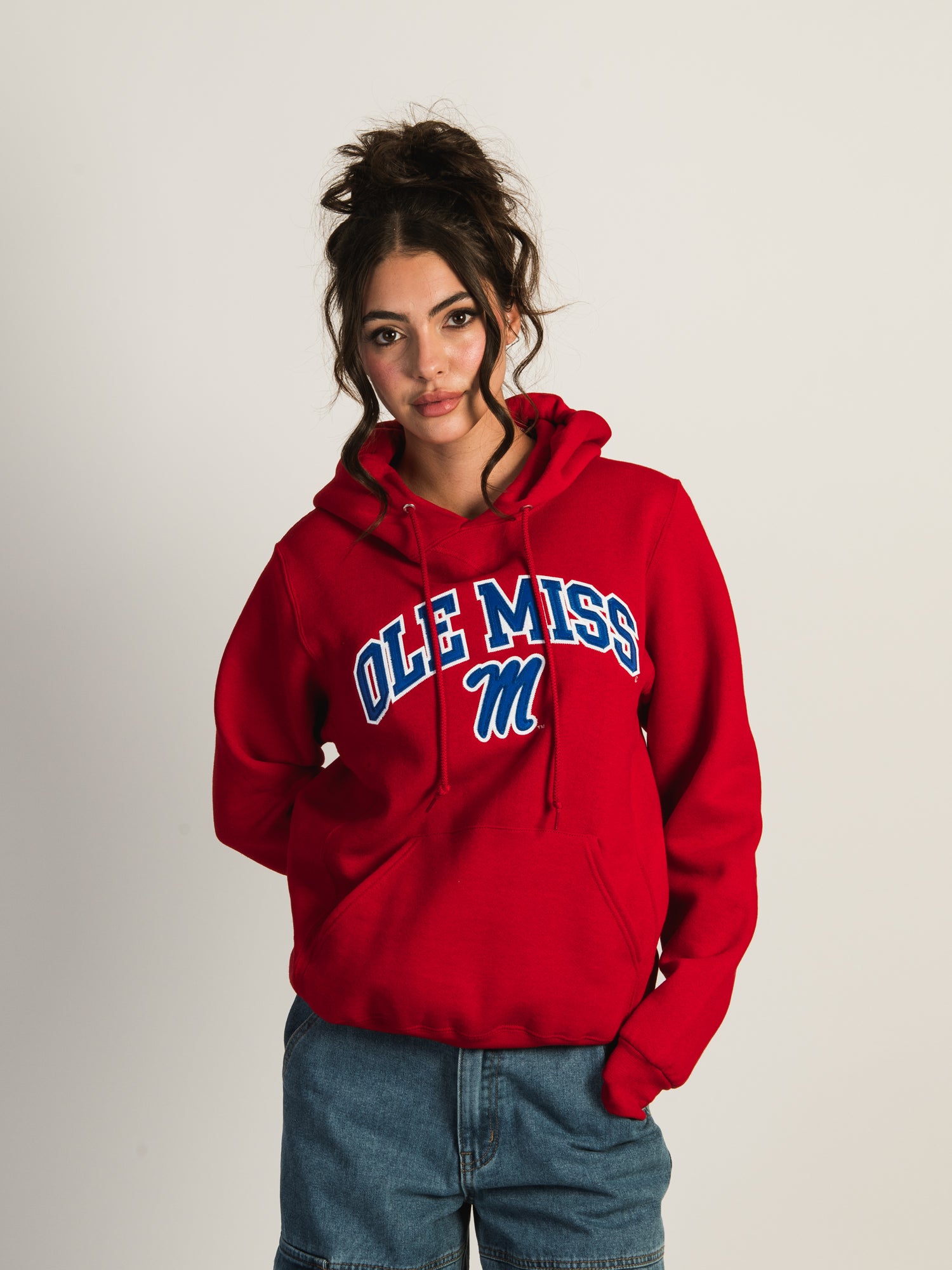 RUSSELL OLE MISS PULLOVER HOODIE