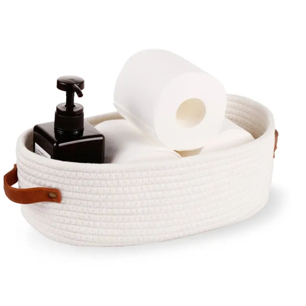Harper Woven Storage Basket Organiser