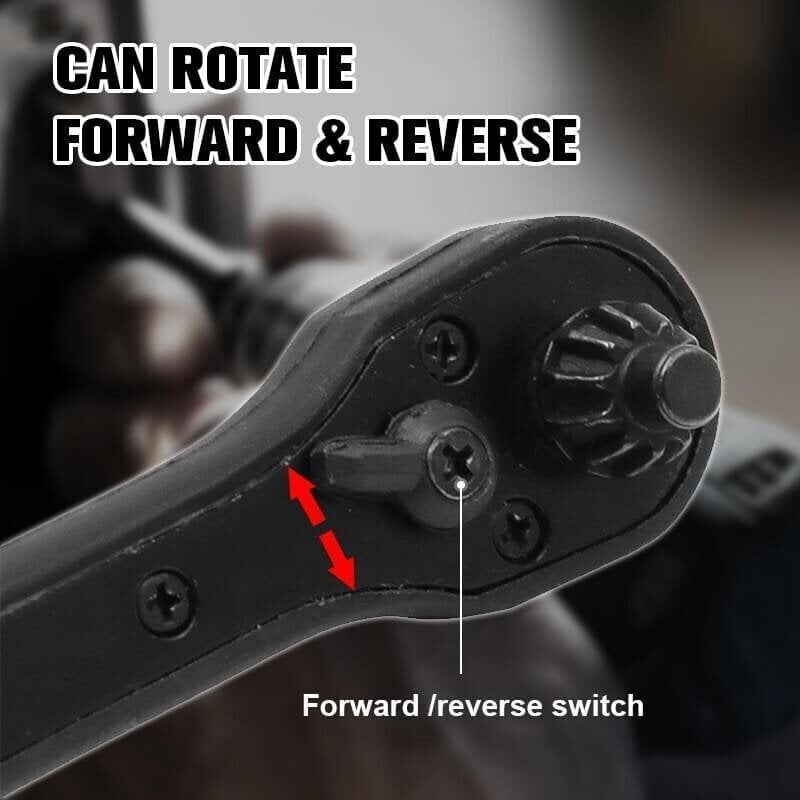 2 in 1 Drill Chuck Ratchet Spanner🔥 Sale-49% OFF🔥