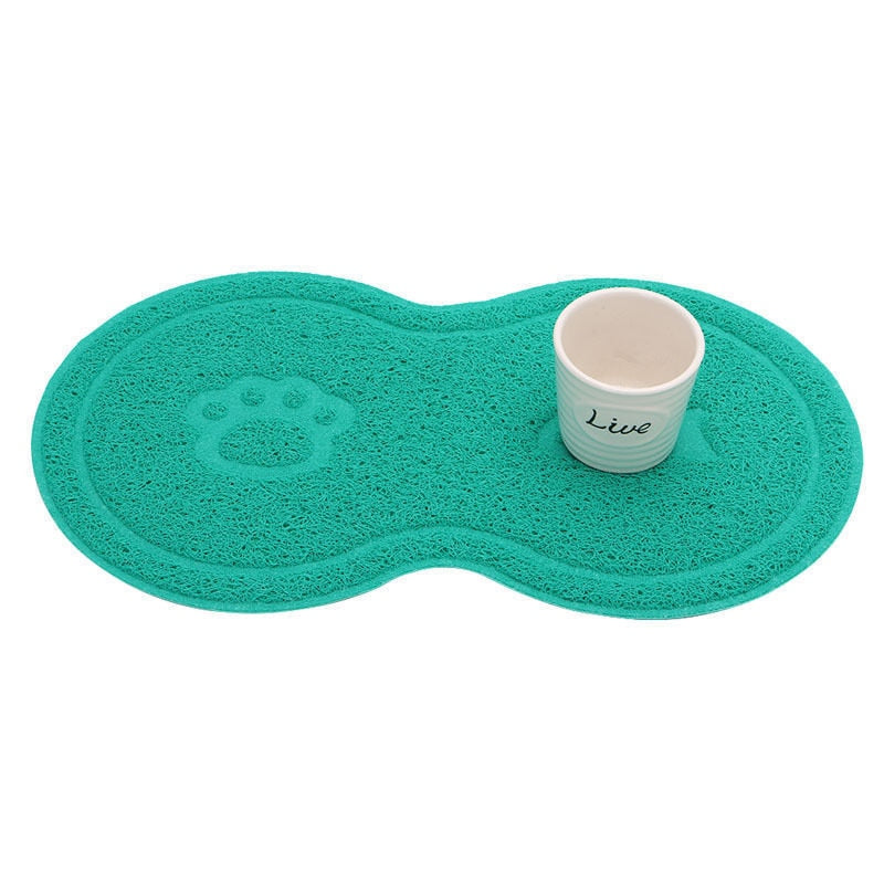 Cloud Shape Cat Feeding Mat