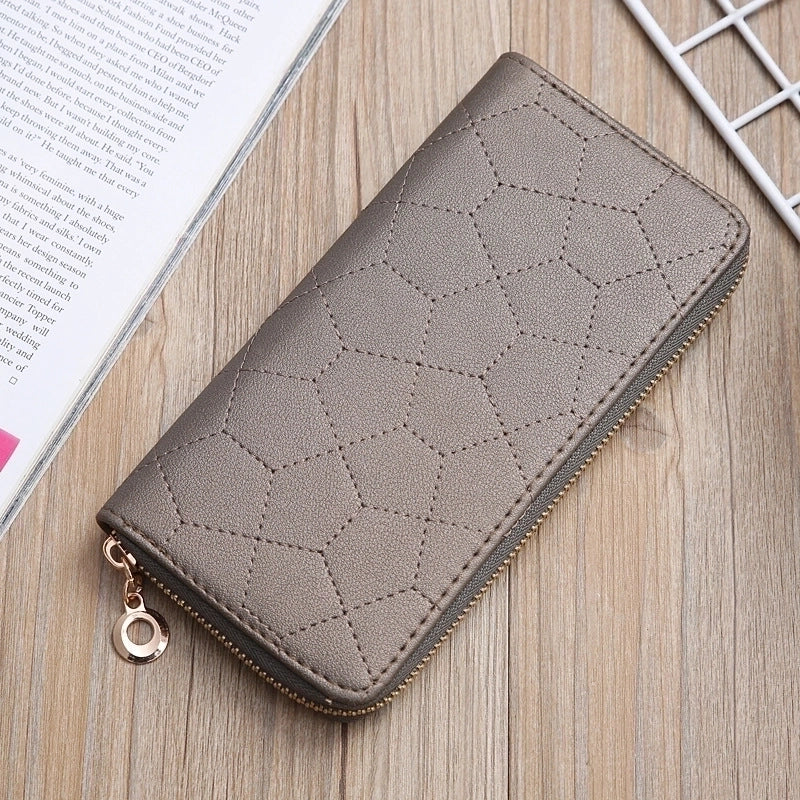 Accessories New Fashion Sewing Thread Geometric Pattern Clutch